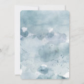 ベビーシャワーバイメールイエローローズフローラ 招待状 (裏面)