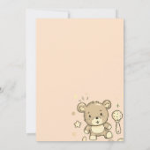 ベビーシャワーバイメール招待状 招待状 (裏面)