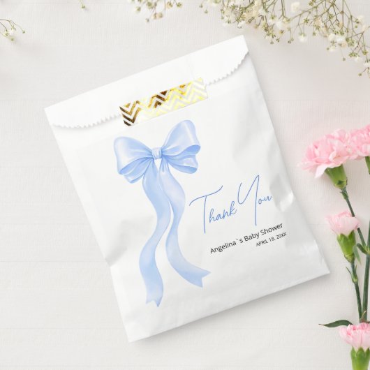 ベビーシャワーバッグ フェイバーバッグ (封をした状態)