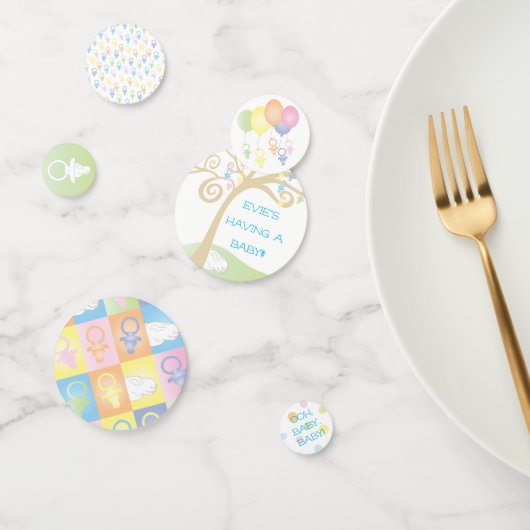 ベビーシャワーパシバニー コンフェッティ (グループ)