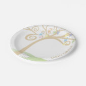 ベビーシャワーパシバニー ペーパープレート (アングル)