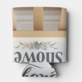 ベビーシャワーパーソナライズされたクーラーボックス12oz 缶クーラー (裏面)