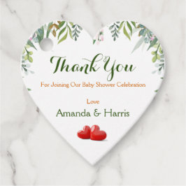 ベビーシャワーパーソナライズデザイン フェイバータグ