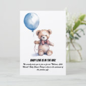 ベビーシャワーパーティの招待状 招待状 (スタンド正面)