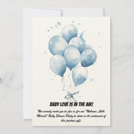 ベビーシャワーパーティの招待状 招待状