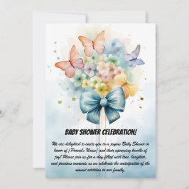 ベビーシャワーパーティの招待状 招待状