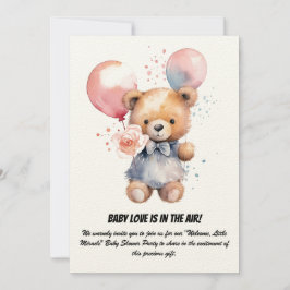 ベビーシャワーパーティの招待状 招待状