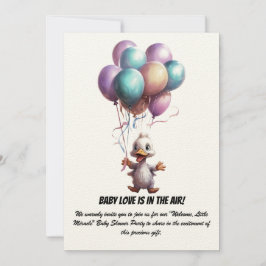 ベビーシャワーパーティの招待状 招待状