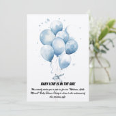 ベビーシャワーパーティー招待状 招待状 (スタンド正面)