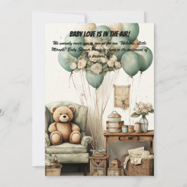 ベビーシャワーパーティー招待状 招待状