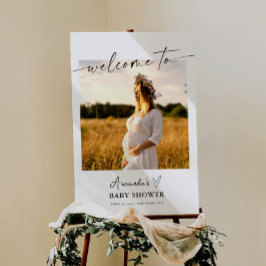 ベビーシャワーパーティーSiGn、フォトベビーシャワー ポスター