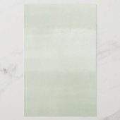 ベビーシャワービンゴクリスマス休暇の緑の金ゴールド (裏面)