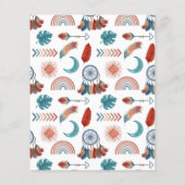 ベビーシャワービンゴゲームドリームキャッチャー客を見つける (裏面)