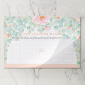 ベビーシャワービンゴユーカリフローラピーチセージ ペーパーパッド (折り畳み)