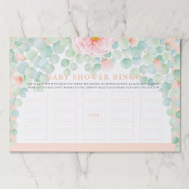 ベビーシャワービンゴユーカリフローラピーチセージ ペーパーパッド