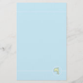 ベビーシャワービンゴ「ブルーグリーンドルフィン」 チラシ (裏面)