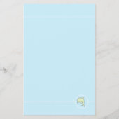 ベビーシャワービンゴ「ブルーグリーンドルフィン」 チラシ (裏面)