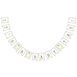 ベビーシャワービーチボール、アゲハチョウバナー バンティングフラッグ