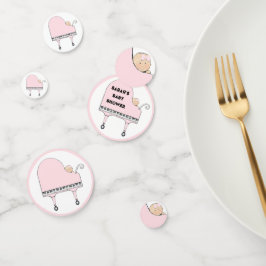 ベビーシャワーピアノ音楽 コンフェッティ