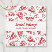 ベビーシャワーピザパーティー「特別配達」 イタリアン フェイバータグ (正面)