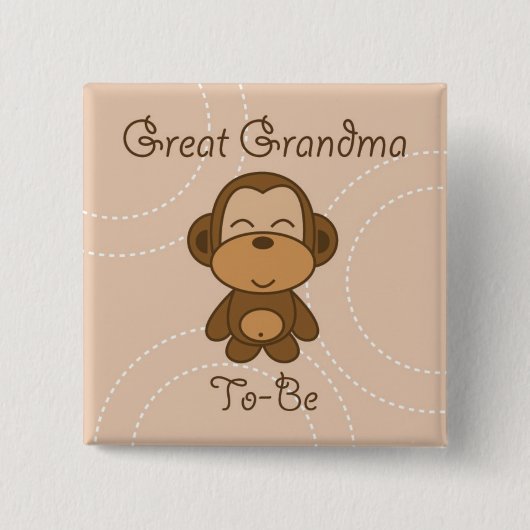 ベビーシャワーピン 缶バッジ (正面)