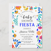 ベビーシャワーフィエスタメキシコフォークパーティの招待状 招待状 (正面)