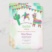 ベビーシャワーフェスタ招待状 招待状 (正面/裏面)