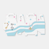 ベビーシャワーフラミンゴママ&ベビー フェイバーボックス (折り畳みなし)