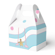 ベビーシャワーフラミンゴママ&ベビー