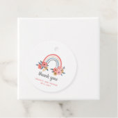 ベビーシャワーフローラレインボーありがとう フェイバータグ (インサイチュ)