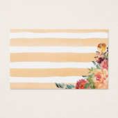 ベビーシャワーブックリクエスト秋カボチャフローラ (裏面)