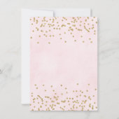 ベビーシャワーブランチ招待状 招待状 (裏面)