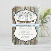 ベビーシャワーブルンチ招待状 招待状 (スタンド正面)
