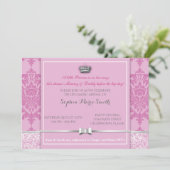 ベビーシャワープリンセス招待状 招待状 (スタンド正面)