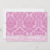 ベビーシャワープリンセス招待状 招待状 (裏面)