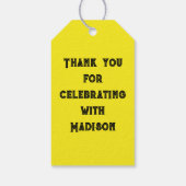 ベビーシャワープレゼント用 ダックギフタグ ギフトタグ (裏面)