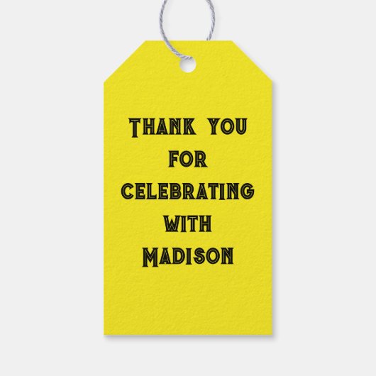 ベビーシャワープレゼント用 ダックギフタグ ギフトタグ (裏面)