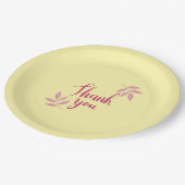 ベビーシャワープレート ペーパープレート (アングル)