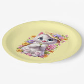 ベビーシャワープレート ペーパープレート (アングル)