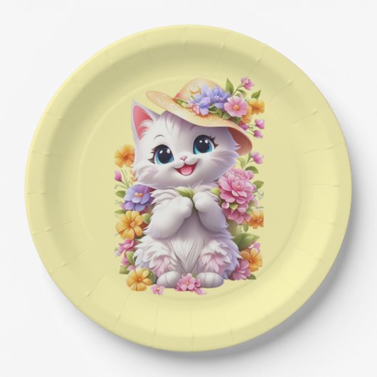 ベビーシャワープレート ペーパープレート (正面)