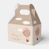 ベビーシャワーベアーバルーンお願いボックス フェイバーボックス (裏面サイド)