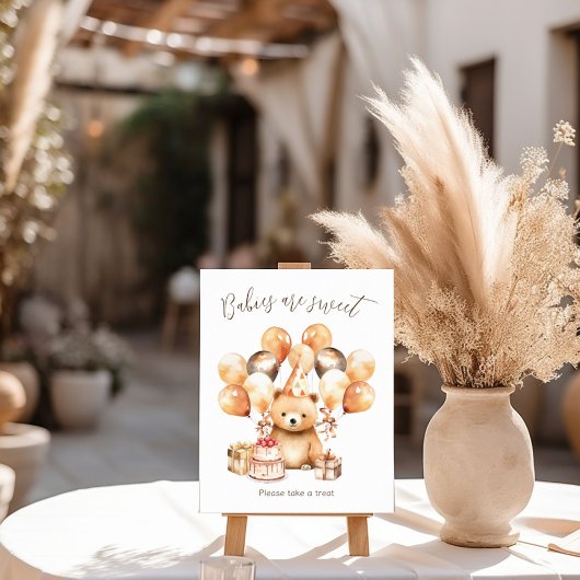 ベビーシャワーベアーベビーは甘い楽しみ方 ポスター
