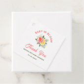 ベビーシャワーベビーイン開花フローラ花植物学 フェイバータグ (インサイチュ)