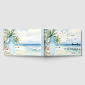 ベビーシャワーベビーオンボードサーフボード ゲストブック (全面)