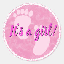 ベビーシャワーベビーピンクウォーターカスタムカラー