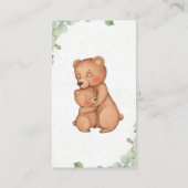 ベビーシャワーベビー依頼カード エンクロージャーカード (裏面)