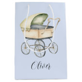 ベビーシャワーベビー車 ミディアムペーパーバッグ (正面)