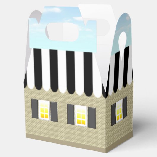 ベビーシャワーベーカリーお気に入りボックス フェイバーボックス (オープン)