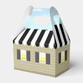 ベビーシャワーベーカリーお気に入りボックス フェイバーボックス (正面サイド)