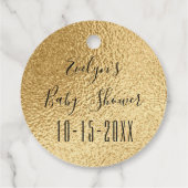 ベビーシャワーペンギン フェイバータグ (裏面)